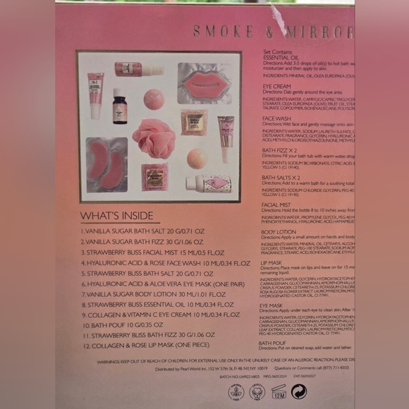 S&M 12 day Spa Advent Calendar - Picture 3 of 3